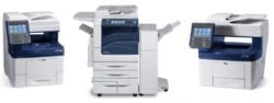 Xerox office business color copiers desktop and floor models